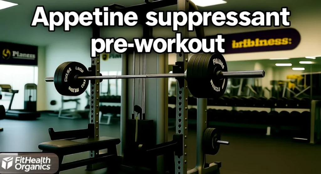 Appetite suppressant pre-workout