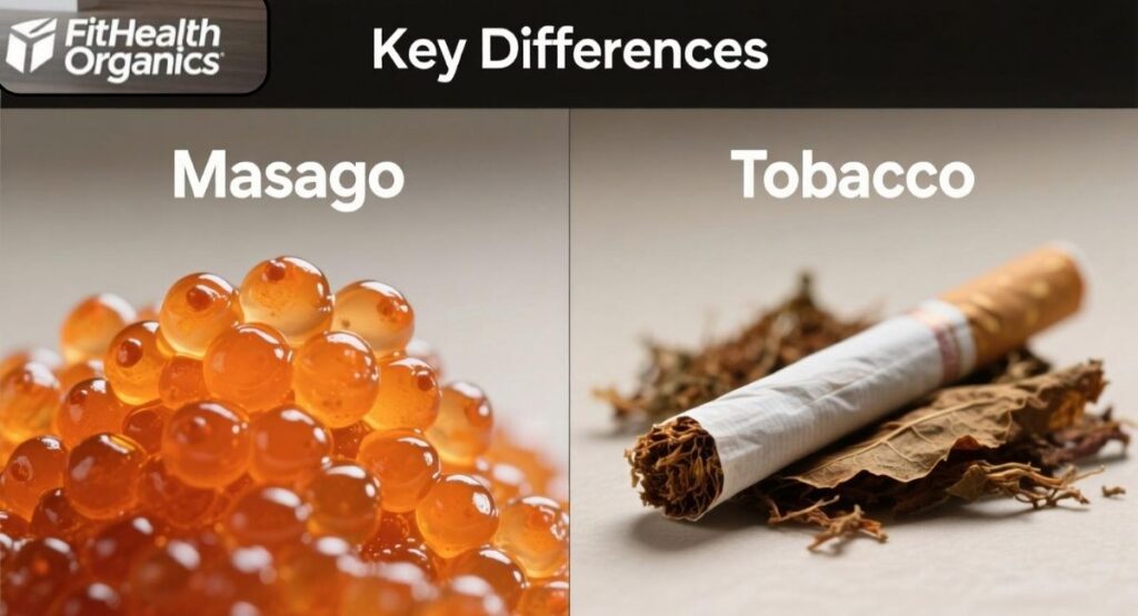 Masago vs Tobacco – Key Differences