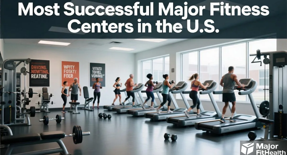 Top 12 Most Successful Major Fitness Centers in the U.S