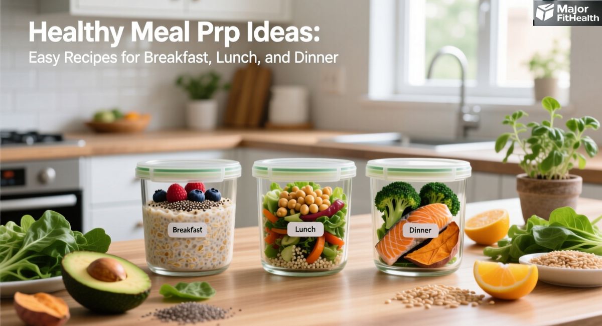 Healthy Meal Prep Ideas: Easy Recipes for Breakfast, Lunch, and Dinner